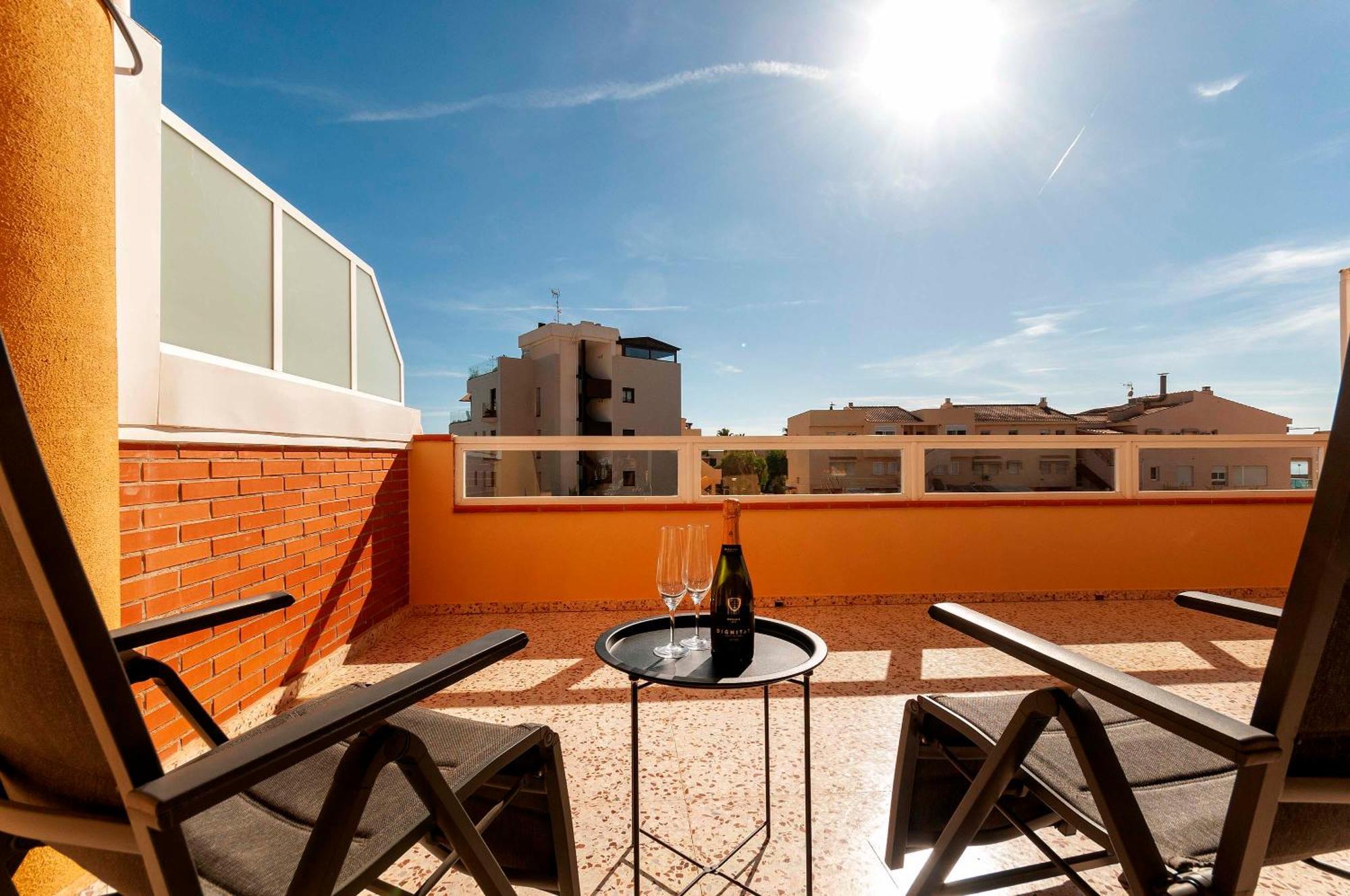 Primera Linea, Gran Terraza, Maravillosas Vistas, Alto Standing Ла-Віла-Джойоза Екстер'єр фото